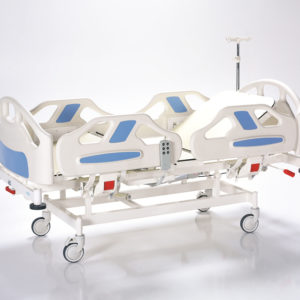 Кровать медицинская педиатрическая электрическая NITROCARE с принадлежностями серия FIESTA NITRO HB 2420 P Лидер-М